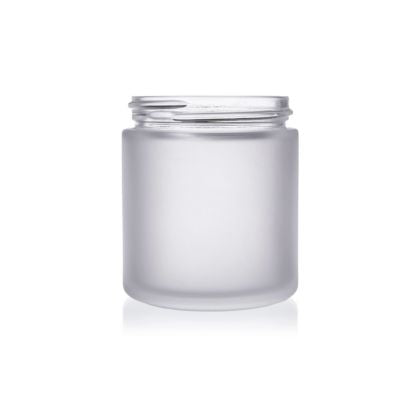 4 oz Frosted Glass Jar
