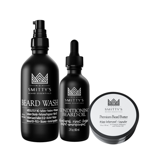 Angie Watts x Smitty's Vegan Beard Essentials Set