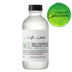 Angie Watts FACE. Skin Awakening Alcohol-free Cleanser + Toner