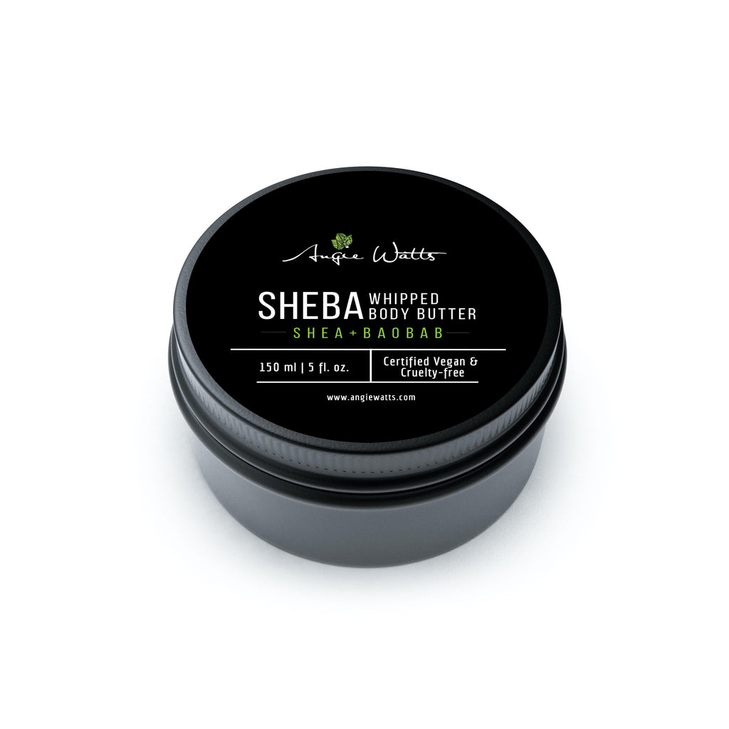 SHEBA (Shea + Baobab) All Natural Whipped Body Butter, 5oz Angie Watts
